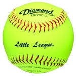 Diamond Official Little League Fastpitch Softballs - 6 Dozen