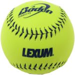 baden 1u40011ys lexum usssa approved 11" slow pitch softballs dozen