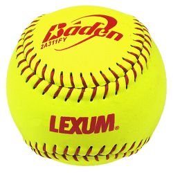 baden asa approved fast pitch softballs 2a311fy dozen