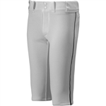 Mizuno Adult Select Piped Short Baseball Pant