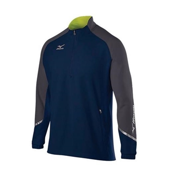 Mizuno Elite 1/2 Zip Mens Pullover Jacket - 350620