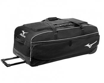 mizuno mx equipment baseball softball wheeled equipment bag 360178