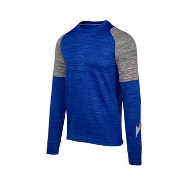 Mizuno Velocity Long Sleeve Crew Pullover - Adult