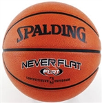 Spalding NBA NeverFlat 28.5" Rubber Basketball