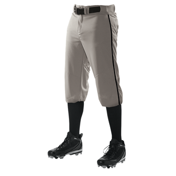 Alleson Crush Youth Knicker Piped Baseball Pants - 655PKB