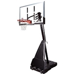 spalding 60" acrylic portable basketball hoop
