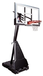 spalding 54" acrylic portable basketball hoop