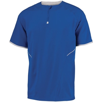 Russell Athletic Short Sleeve Batting Jacket Pullover - 872RVM