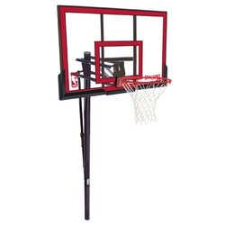 spalding 48" polycarbonate in-ground basketball hoop