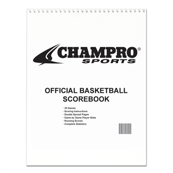 champro baseball softball official scorebook (30 game)