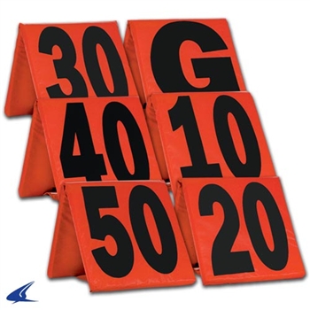 champro heavy weighted football yard markers a102wxl