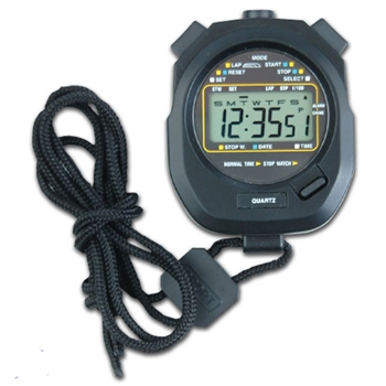 champro deluxe water resistant stop watch a155