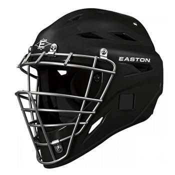 easton black magic baseball youth catchers helmet a165039