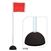 champro soccer corner flag with sandbag a193sb