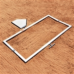 Jaypro Batter's Box Templete - Official 4x6