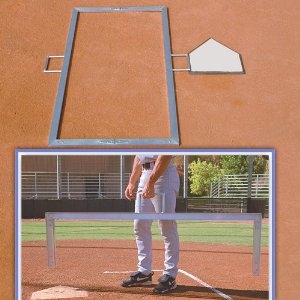 Baseball Foldable Batters Box Template for Chalking