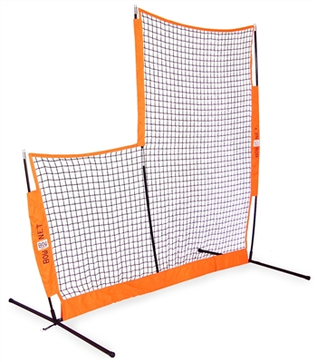 diamond bownet portable baseball replacement net l-screen