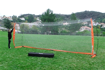bownet 8x24 regulation size portable soccer goal