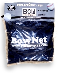 bownet soft toss replacement net (net only)