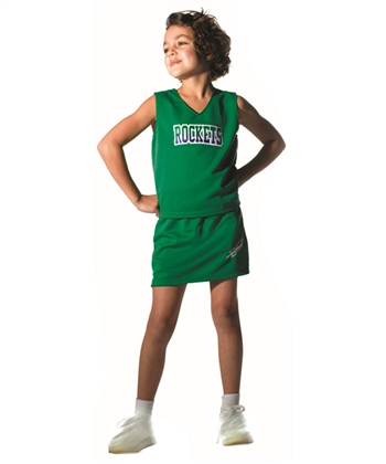 Alleson Girls Cheerleading Solid Shell