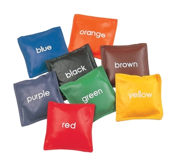 Champion Sports 5" Colored Bean Bag Set