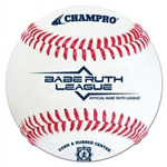 champro cbb-200br babe ruth official game baseball - dozen
