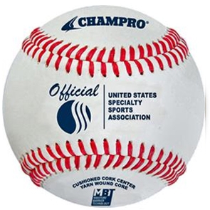 champro cbb-300us official usssa approved game baseball - dozen