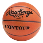 rawlings womens franchise 28.5" leather basketball contourw-b