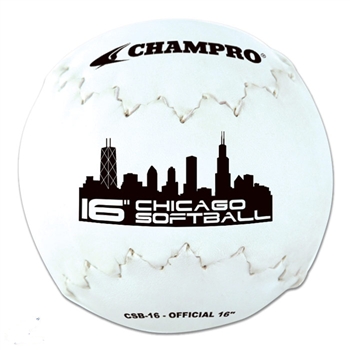 champro csb-16 16" chicago softballs
