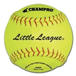 champro 12" little league fast pitch softballs - durahide - .47 cor - dozen