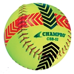 champro striped pitchers training balls - set of 2