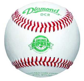 diamond dcr cal ripken leather game baseball - dozen