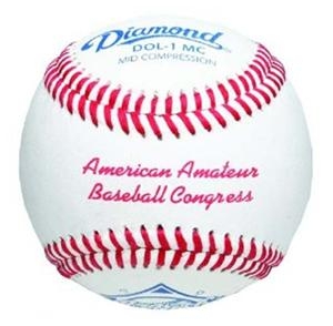 diamond aabc official league game baseballs - dozen