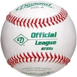 diamond dol-a nfhs official league game baseballs - dozen