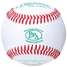diamond dol-a bpa baseball players associations baseballs - dozen