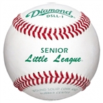 diamond dsll-1 senior league regular season game baseballs - dozen