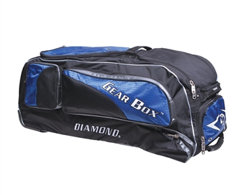 diamond dzl-ix3 baseball gear box wheeled bag