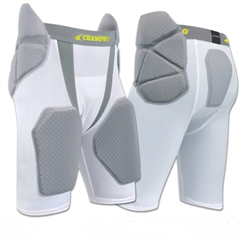 champro integrated football girdle with full pads fpgu6