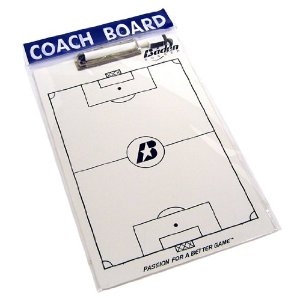 baden dry erase soccer clipboard game board gb-s-00