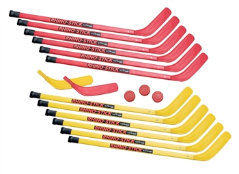 Champion Sports 36" Rhino Elementary Floor Hockey Set