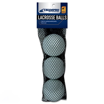 champro 3 pack lacrosse balls - white