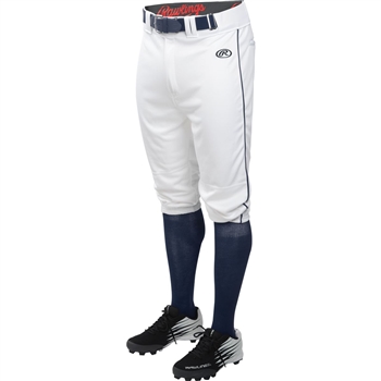 Rawlings Adult Launch Piped Knicker Baseball Pant - LNCHKPP