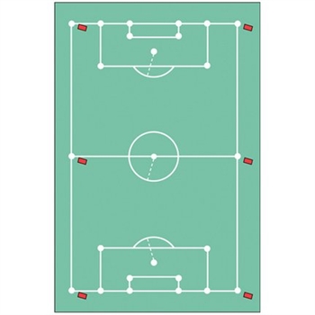 Markers Inc MKSVP25 Soccer Flag and Socket Set