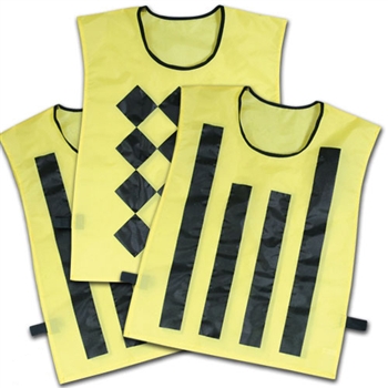 champro sideline official pinnies - set