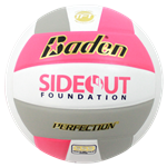 Baden Perfection Dig Pink Leather Volleyball