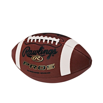 rawlings official nfhs full grain leather practice football pro5p