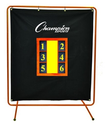 Champion Sports Pro Pitchers Target Net with Stand