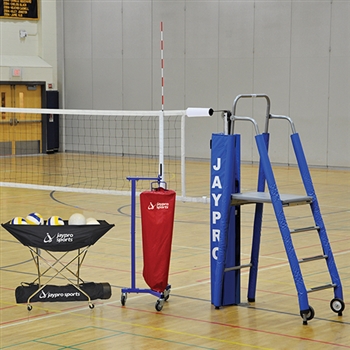 Jaypro Volleyball Featherlite Volleyball System Package 3"
