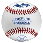 rawlings rdyb1 dixie league youth game baseballs - dozen
