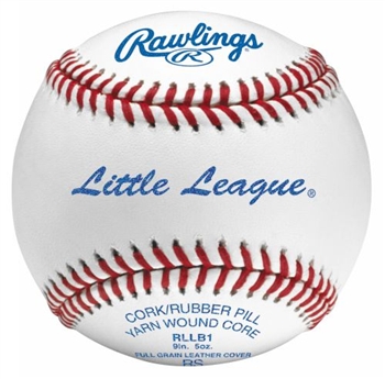 rawlings rllb1  little league game baseballs - dozen